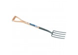 Carbon Steel Border Fork with Ash Handle