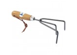 Carbon Steel Heavy Duty Hand Cultivator with Ash Handle