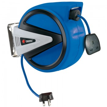 230V Retractable Electric Cable Reel, 10m 230V Retractable Electric Cable Reel, 10m