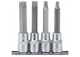 Draper TX-STAR® Socket Bit Set, 1/2” Sq. Dr. (4 Piece)