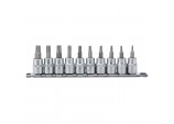 Draper TX-STAR® Plus Socket Bit Set, 3/8” Sq. Dr., 48mm (10 Piece)
