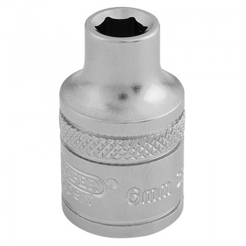 6 Point Metric Socket, 3/8” Sq. Dr., 6mm 6 Point Metric Socket, 3/8” Sq. Dr., 6mm