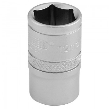 6 Point Metric Socket, 3/8” Sq. Dr., 12mm 6 Point Metric Socket, 3/8” Sq. Dr., 12mm