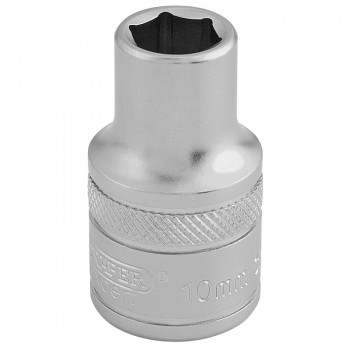 6 Point Metric Socket, 1/2” Sq. Dr., 10mm 6 Point Metric Socket, 1/2” Sq. Dr., 10mm