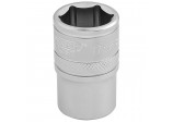 6 Point Metric Socket, 1/2&rdquo; Sq. Dr., 17mm