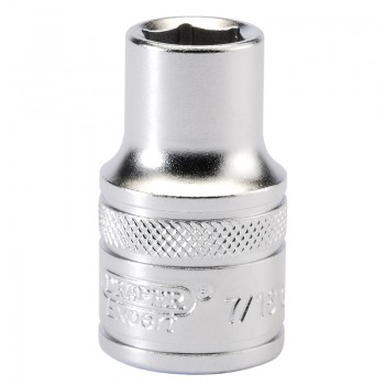 6 Point Imperial Socket, 1/2&rdquo; Sq. Dr., 7/16&rdquo;