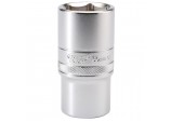 6 Point Metric Deep Socket, 1/2&rdquo; Sq. Dr., 30mm