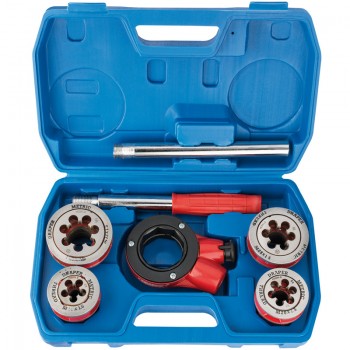 Metric Ratchet Pipe Threading Kit (7 Piece) Metric Ratchet Pipe Threading Kit (7 Piece)