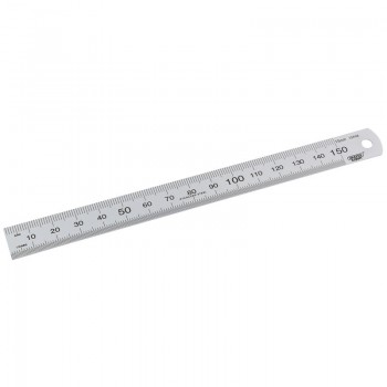 Stainless Steel Rule, 150mm/ 6” Stainless Steel Rule, 150mm/ 6”
