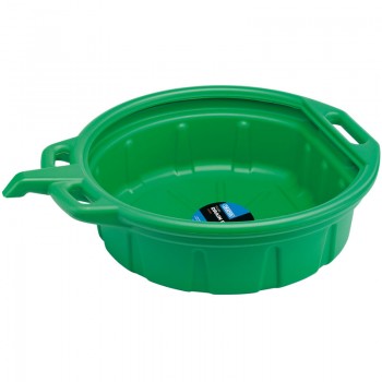 Fluid Drain Pan, 16L, Green Fluid Drain Pan, 16L, Green