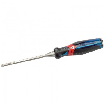 Soft Grip Pound Thru Bevel Edge Wood Chisel, 6 x 140mm Soft Grip Pound Thru Bevel Edge Wood Chisel, 6 x 140mm