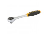 Elora Push Through Soft Grip Reversible Ratchet, 1/2&rdquo; Sq. Dr., 200mm