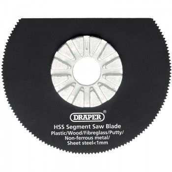 HSS Segment Saw Blade, 63mm Diameter, 18tpi HSS Segment Saw Blade, 63mm Diameter, 18tpi