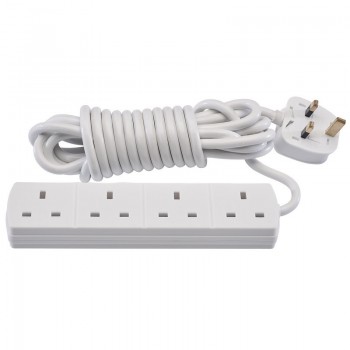 4 Way Extension Lead, 5m 4 Way Extension Lead, 5m