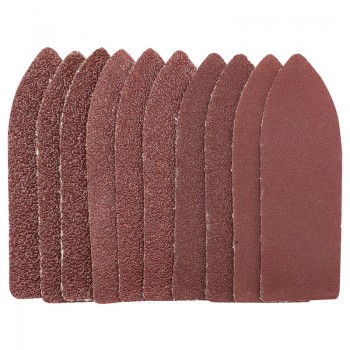 Assorted Grit Hook and Loop Finger Sheets, 67 x 67 x 22mm (Pack of 10) Assorted Grit Hook and Loop Finger Sheets, 67 x 67 x 22mm (Pack of 10)
