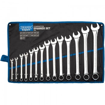 Draper Expert HI-TORQ® Imperial Combination Spanner Set (14 Piece)