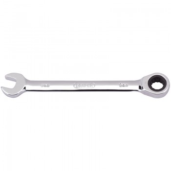 Metric Ratcheting Combination Spanner, 9mm