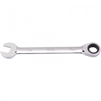 Metric Ratcheting Combination Spanner, 17mm
