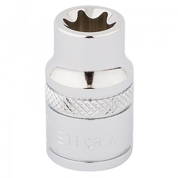 Draper TX-STAR® Socket, 3/8&rdquo; Sq. Dr., E11