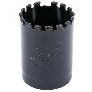 Tungsten Carbide Grit Hole Saw, 38mm Tungsten Carbide Grit Hole Saw, 38mm