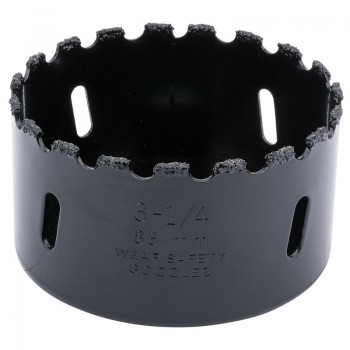 Tungsten Carbide Grit Hole Saw, 83mm Tungsten Carbide Grit Hole Saw, 83mm