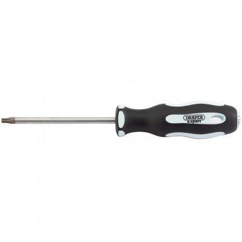 Draper TX-STAR® Security Soft Grip Screwdriver, T10T x 75mm