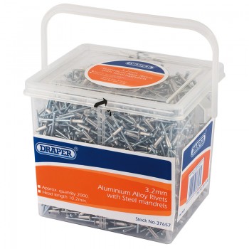 Blind Rivets, 3.2 x 10.2mm (Tub of 2000)
