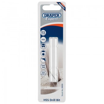 HSS Drill Bit, 0.5mm