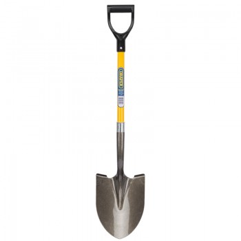 Round Point Shovel with Fibreglass Shaft Round Point Shovel with Fibreglass Shaft