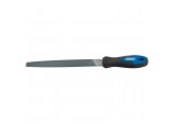 Soft Grip Engineer&rsquo;s Flat File and Handle, 200mm