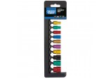 Metric Coloured Socket Set, 1/4&rdquo; Sq. Dr. (10 Piece)