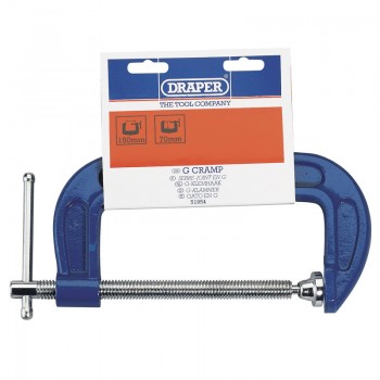 C Clamp, 150 x 70mm (Display Packed) C Clamp, 150 x 70mm (Display Packed)