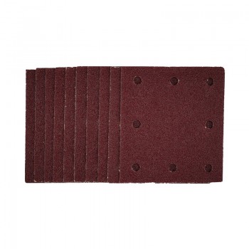 1/4 Sanding Sheets with Hook and Loop, 115 x 105mm, 40 Grit (Pack of 10) 1/4 Sanding Sheets with Hook and Loop, 115 x 105mm, 40 Grit (Pack of 10)