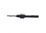 Simple Arbor with SDS+ Shank and HSS Pilot Drill for 14 - 30mm Holesaws, 5/16” Thread