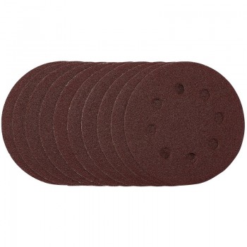 Sanding Discs, 115mm, 80 Grit, Hook & Loop (Pack of 10) Sanding Discs, 115mm, 80 Grit, Hook & Loop (Pack of 10)