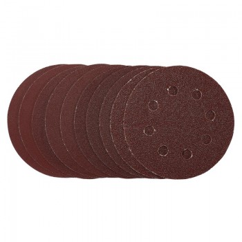 Sanding Discs, 115mm, Hook & Loop, Assorted Grit, (Pack of 10) Sanding Discs, 115mm, Hook & Loop, Assorted Grit, (Pack of 10)
