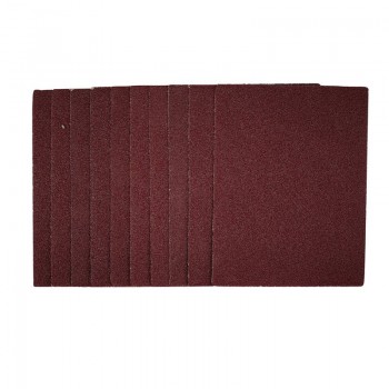 1/4 Sanding Sheets, 115 x 150mm, 40 Grit (Pack of 10) 1/4 Sanding Sheets, 115 x 150mm, 40 Grit (Pack of 10)
