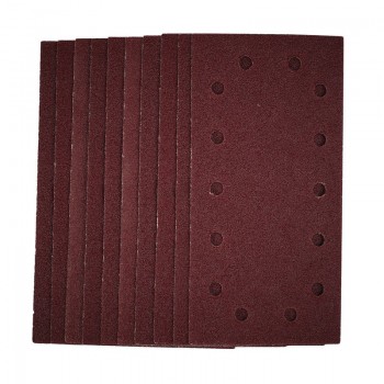 1/2 Sanding Sheets with Hook and Loop, 115 x 230mm, 40 Grit (Pack of 10) 1/2 Sanding Sheets with Hook and Loop, 115 x 230mm, 40 Grit (Pack of 10)