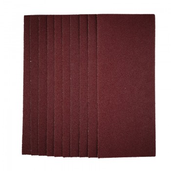 1/2 Sanding Sheets, 115 x 280mm, 40 Grit (Pack of 10)