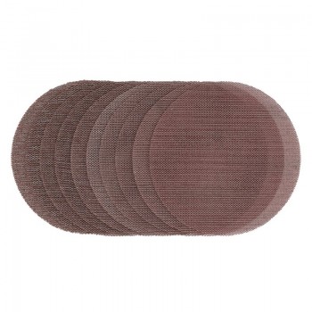 Mesh Sanding Discs, 125mm, Assorted Grit - 80G, 120G, 180G, 240G (Pack of 10)