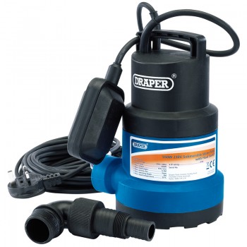 Submersible Clean Water Pump with Float Switch, 191L/min, 550W Submersible Clean Water Pump with Float Switch, 191L/min, 550W