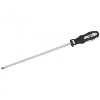 ’Pound Thru’ PZ TYPE Soft Grip Screwdriver, No.2 x 250mm ’Pound Thru’ PZ TYPE Soft Grip Screwdriver, No.2 x 250mm
