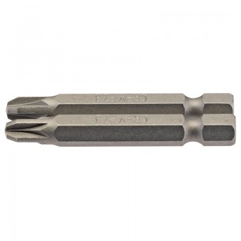 PZ Type Insert Bit, 1/4” Hex, 50mm Long, No.3 (Pack of 2) PZ Type Insert Bit, 1/4” Hex, 50mm Long, No.3 (Pack of 2)