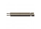 Hexagonal Insert Bit, 2mm, 1/4&rdquo; Hex, 75mm Long (Pack of 2)