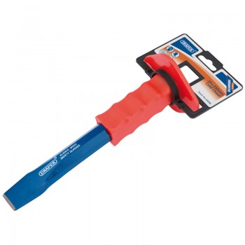 Octagonal Shank Cold Chisel with Hand Guard, 25 x 250mm (Display Packed)