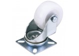 Swivel Plate Fixing Nylon Wheel, 75mm Diameter, S.W.L. 70kg