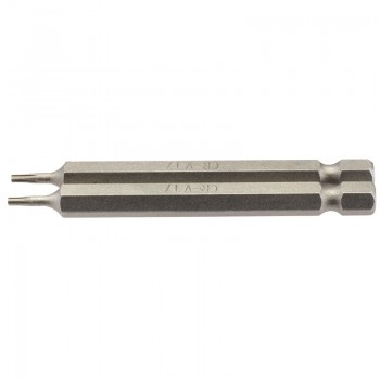 Draper TX-STAR® Insert Bit, 1/4&rdquo; Hex, 75mm Long, T7 (Pack of 2)