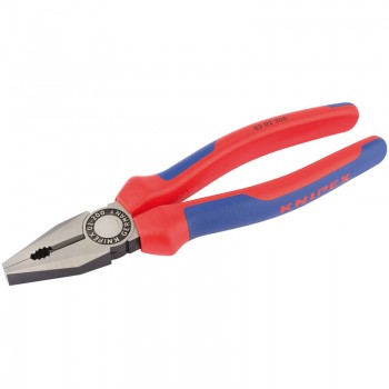 Knipex 03 02 200 SBE Combination Pliers - Heavy Duty Handle, 200mm Knipex 03 02 200 SBE Combination Pliers - Heavy Duty Handle, 200mm