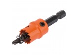 Bi-Metal Hole Saw with Integrated Arbor, 14mm
