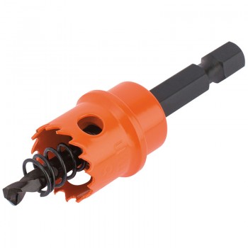 Bi-Metal Hole Saw with Integrated Arbor, 16mm Bi-Metal Hole Saw with Integrated Arbor, 16mm